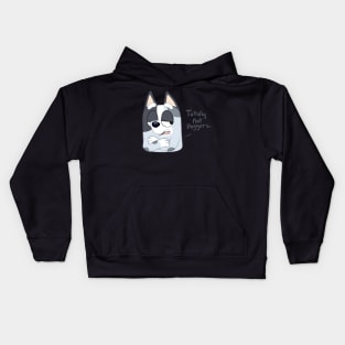 Muffin Totally Not Poggers Kids Hoodie